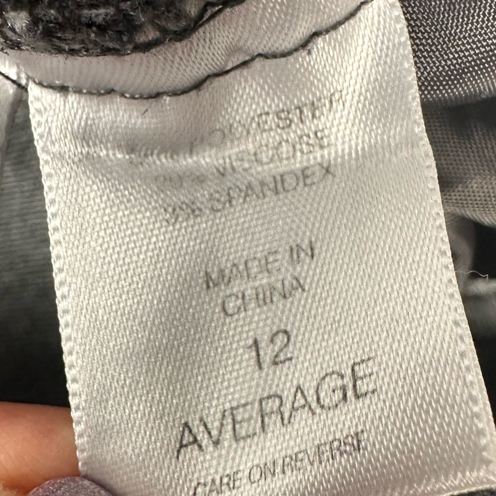 New York & Company 7th Ave Gray Dress Pants Trouser – Size 12 (Good Condition) - Picture 10 of 11